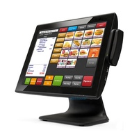 RunTouch RT8800 Layar Sentuh Kapasitif PCAP POS Terlaris dengan MSR VFD Layar Pelanggan 20x2