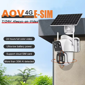 Caméra solaire PTZ Wistino 365 jours 4G avec détection de mouvement pour surveillance à distance de ranchs et vergers - Product Image 2