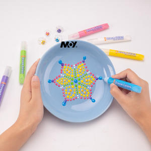 10.5ML 3D arte creativa <span class=keywords><strong>vernice</strong></span> 6 colori Set bambini lavabile Non tossico <span class=keywords><strong>vernice</strong></span> colorata per Graffiti bambola zaino <span class=keywords><strong>scarpe</strong></span> - Product Image 5