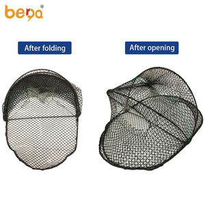 Trampa para Crabing, trampa de peces, jaula de plástico, alambre recubierto, langosta - Product Image 2