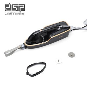 เตารีดไอน้ำแบบมือถือ DSP Professional พร้อมขาตั้ง สีดำ รุ่น KD1363 - Product Image 1