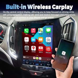 Reproductor Multimedia para Auto Android 13 de 8GB+128GB con GPS para Chevrolet Cruze LTZ 2018, Estilo Tesla, Pantalla de 10.4 Pulgadas, Carplay, Navegación 2Din, Estéreo - Product Image 2