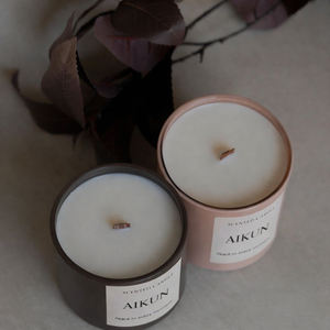 Vela Aromática AIKUN en Frasco de Vidrio con Aceite Esencial Natural de Rosas, para Aromaterapia en el Hogar, Ayuda para Dormir, Alivio del Estrés, Regalo de Cumpleaños, Regalo de Inauguración de Casa - Product Image 4