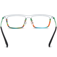 Monture de lunettes Borregls en acétate et titane pour femmes, lunettes carrées vintage de haute qualité, lunettes optiques rétro pour hommes 185799