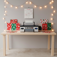 Impresora DTF A3 con Cabezal Epson L1800, Máquina de Transferencia de Calor Digital de Escritorio, Sin Necesidad de Desmalezar, Dispositivo de Impresión DTF L800