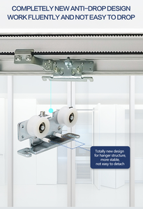 Operador Automático para <span class=keywords><strong>Puertas</strong></span> Correderas de Cristal, 1 Año de Garantía, Diseño Moderno para <span class=keywords><strong>Puertas</strong></span> con Marco y sin Marco, Estilo Moderno - Product Image 6