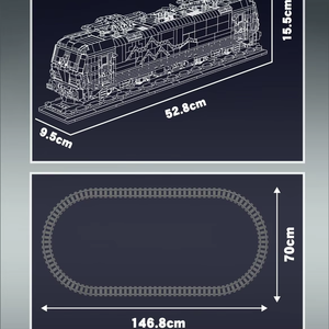 Modèle de camion Siemens Vec Tron de la série 12045 en blocs de construction électriques en plastique ABS, <span class=keywords><strong>jouet</strong></span> éducatif, cadeau de festival - Product Image 5