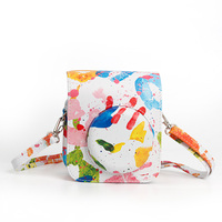 Sac de rangement pour appareil photo Mini12 étanche, vente en gros d'usine, sac pour appareil photo de designer populaire, sac pour appareil photo en PU, sac pour appareil photo mini