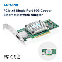 Aququantia AQtion AQC107 basado en PCIe X4 10g cobre RJ45 puerto único tarjeta de red Ethernet 10Gbps servidor de escritorio con cable Stock