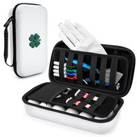 Sac d'accessoires de golf étanche au design du fabricant, avec logo personnalisé, porte-balles de golf Clover, porte-gants en EVA