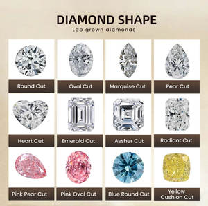 Diamant de laboratoire <span class=keywords><strong>Huacan</strong></span>, taille brillant ovale, 3mm, 3.5mm, 4mm, 5mm, HPHT, couleur D, clarté VS2/VVS1 - Product Image 6