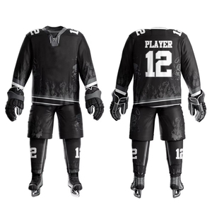 Servicio OEM Personalizado, Jersey de Hockey Ecológico de Secado Rápido, Sin Costuras, Elástico en Cuatro Direcciones, con Transferencia de Calor, 100% Poliéster Tejido - Product Image 3