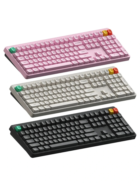 NUPHY NODE100 Tri-mode Wireless Low-profile Mechanical HOT-SWAPPED Keyboards