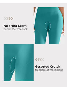 Vractive Großhandel Peach Multi-Sport Gym <span class=keywords><strong>Leggings</strong></span> Damen Mid-Waist Einfarbige Vier-Wege-Stretch-Hose Atmungsaktive Bauchkontrolle ODM - Product Image 5