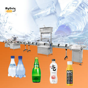 Machine de remplissage automatique 4-en-1 pour <span class=keywords><strong>eau</strong></span> pétillante et boissons gazeuses MY - Product Image 1