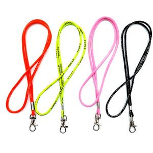 <b>Custom</b> Folk Art Tear Resistant Promotional Lanyards with Removable Snap <b>Keychain</b> Holder Woven Polyester - Product Image 1