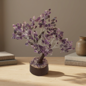 Natural Amethyst Agate Gemstone <b>Tree</b> Metaphysical Love Style <b>Chakra</b> Stone for Energy Healing and Balancing on Sale - Product Image 3