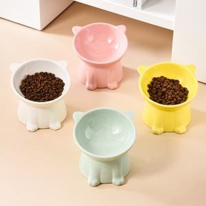 Adorable bol en céramique pour chiens et chats, bol surélevé pour animaux de compagnie, pour chiens et chats - Product Image 4