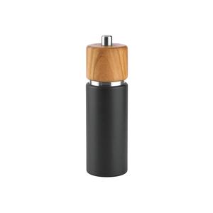 Zassenhaus Salt <b>Mill</b> Hannover Wooden Top Black Body 18 Cm - Product Image 1
