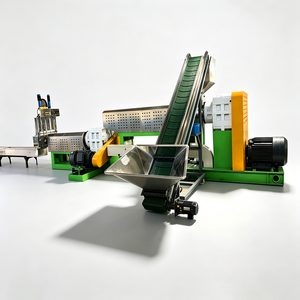Granulateur à plaquettes <span class=keywords><strong>de</strong></span> plastique haute efficacité pour la ligne <span class=keywords><strong>de</strong></span> granulation <span class=keywords><strong>de</strong></span> déchets rigides en PP/PE (bouteilles) - Product Image 1