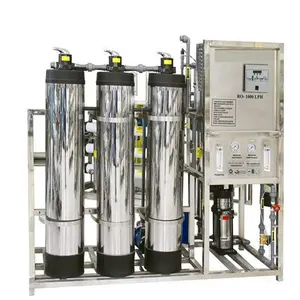 Double Ro System and edi Chemical Industry Purified Water Plant