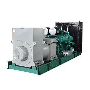 Diesel generator EPA certification with engine super silent type for construction machinery diesel generator set