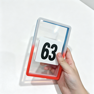 แผ่นปิดด้านหลังแบบไล่สีประกายวิบวับ TPU 35pt สำหรับป้องกันการ์ดเกรด ป้องกันการ์ด PS แบบ Slab - Product Image 5
