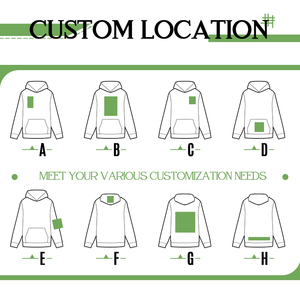 เสื้อฮู้ดดี้ขนาดใหญ่พิเศษสั่งทำได้ พร้อมลายพิมพ์และโลโก้แบบชุดวอร์ม ผ้ากันหดเพื่อความสบายสูงสุด สำหรับทุกเพศทุกวัย ไซส์พลัส - Product Image 4