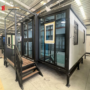 Casa Prefabricada Luban, Kit <span class=keywords><strong>de</strong></span> Cabaña <span class=keywords><strong>de</strong></span> Acero para <span class=keywords><strong>Jardín</strong></span>, Dormitorio, Apartamento, Bar, Uso Doméstico, Casas Contenedor - Product Image 1