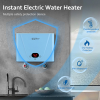 Chauffe-eau électrique instantané sans réservoir 220V 3000W à point unique pour cuisine et équipement de restaurant, idéal pour mini-maisons