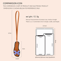 New Arrival Women's PU Leather Keychain Mini Bag Keyring Car Pendant Small Slippers Shoes Bag Decoration Coin Holder Keychain