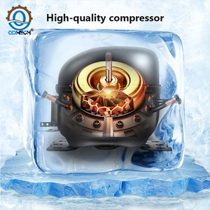 ثلاجة تقديم طعام عمودية بباب مزدوج QDMECH ثلاجة تجارية قائمة - Product Image 5