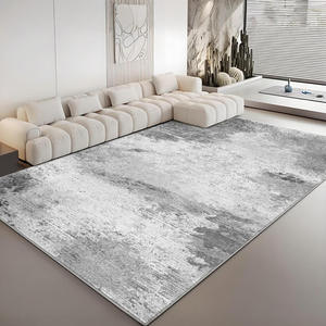 Alfombra Rectangular Abstracta Italiana H-089, Imitación de Cachemira, Antideslizante, Resistente a las Manchas, Alfombra para Entrada de Casa - Product Image 4