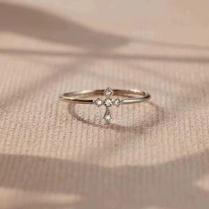 Anello dal Design Miniaturizzato Stile Semplice per Donne - Product Image 4
