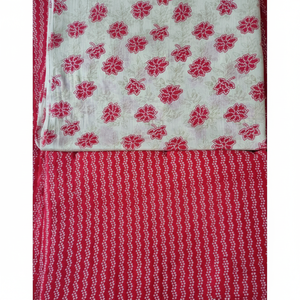 Tela de brocado de muselina de algodón 75d urdimbre tejida ecológica y transpirable con patrón bordado para niñas - Product Image 1