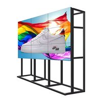 Video Wall LCD 4K de 55 Pulgadas con Panel Samsung, Clasificación IP65, SDK Habilitado para Negocios de Autoservicio, Metro y Tiendas Minoristas