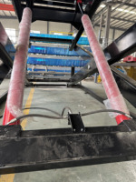 Plateforme élévatrice hydraulique à double ciseaux robuste avec verrouillage mécanique