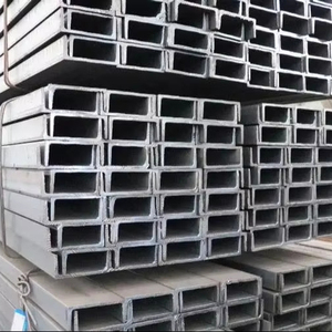 Q235B Galvanized Steel Channel 100x50x5mm Support for Construction Warehouse <strong>Shelving</strong> &amp; Rack System Custom Cutting Services - Product Image 1