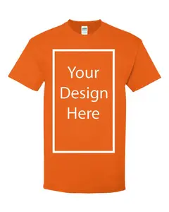 Üreticileri tasarım tshirt baskı özel t shirt baskı logosu kendi marka % boş tişört pamuk polyester unisex yüksek kalite