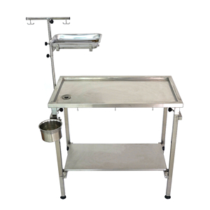 <span class=keywords><strong>Table</strong></span> d'examen pour chiens en acier inoxydable Lantun LT-1801/1802, personnalisable, pour l'épilation - Utilisation vétérinaire professionnelle - Product Image 1
