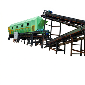 Procesador de Residuos Industriales, Máquina de Reciclaje de Plástico, Metal, Botellas y Vidrio, Alta Tasa de Separación, Rodamiento de Motor - Product Image 1