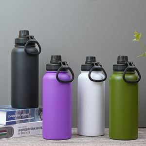 32oz Portable En Acier Inoxydable Gobelet Creative En Plein Air Voyage Voiture Sport Bouteille D'eau Occasions De Fête 304 En Acier Inoxydable - Product Image 6