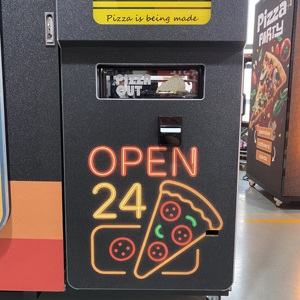 Machine à Pizza Automatique Personnalisée avec Autocollant Publicitaire, Paiement par Carte et Code QR pour Intérieur et Extérieur - Product Image 6