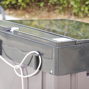 Machine à laver compacte à chargement par le haut, grande capacité, entièrement automatique, avec fonction de séchage à l'air, 12 <span class=keywords><strong>kg</strong></span>, couvercle en plastique - Product Image 4