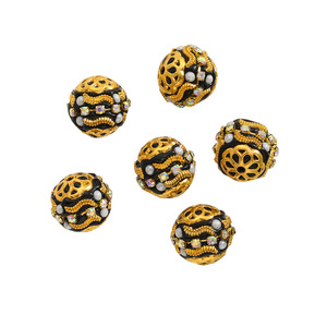 Design original personnalité mode bijoux à bricoler soi-même accessoires perles d'argile bracelet fait main matériel pendentif Népal - Product Image 5