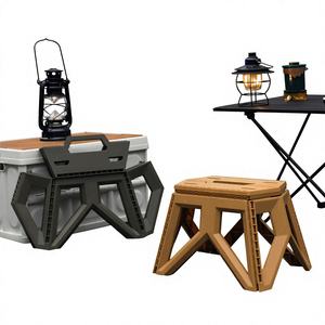 Outdoor Camping Small Folding <b>Stool</b> Portable Bench Fishing Camp <b>Stool</b> Outdoor Furniture Rectangular - Product Image 5