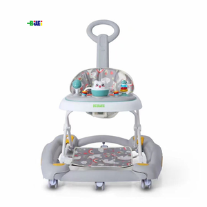 Trotteur pliable en plastique à hauteur réglable pour enfants de <span class=keywords><strong>0</strong></span> à <span class=keywords><strong>1</strong></span> an pour bébé poussant assis Type de voiture jouet pour apprendre pour les garçons - Product Image 3