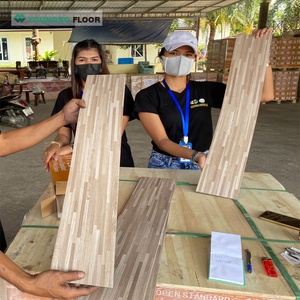 Plancher LVT à dos sec, grain de <span class=keywords><strong>bois</strong></span>, pâte imperméable et ignifuge, cuir PVC - Product Image 3