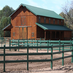 High Quality Goat Farming Fence PVC Vinyl <strong>Horse</strong> Fence Panels