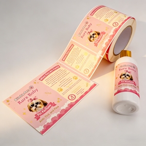 Etiqueta Adhesiva Personalizada para el Cuidado de las Orejas de Mascotas, para la Limpieza de las Orejas de Mascotas - Product Image 1